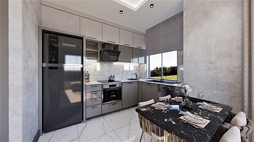 مناسبة للاستثمار - شقق بالاقساط ضمن مجمع قيد الانشاء - في ديمرتاش / الانيا 