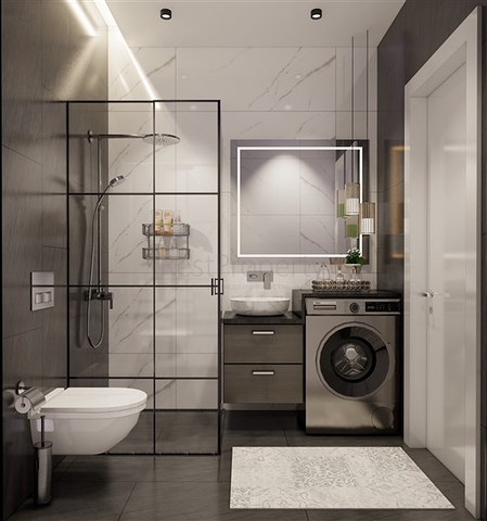 مناسبة للاستثمار - شقق بالاقساط ضمن مجمع قيد الانشاء - في ديمرتاش / الانيا 