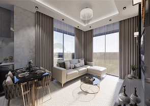 مناسبة للاستثمار - شقق بالاقساط ضمن مجمع قيد الانشاء - في ديمرتاش / الانيا 