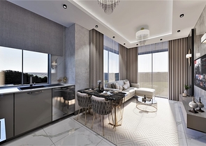 مناسبة للاستثمار - شقق بالاقساط ضمن مجمع قيد الانشاء - في ديمرتاش / الانيا 