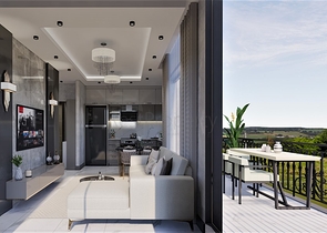 مناسبة للاستثمار - شقق بالاقساط ضمن مجمع قيد الانشاء - في ديمرتاش / الانيا 