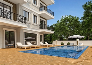 مناسبة للاستثمار - شقق بالاقساط ضمن مجمع قيد الانشاء - في ديمرتاش / الانيا 