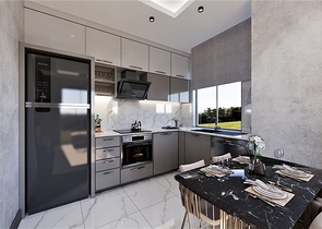 مناسبة للاستثمار - شقق بالاقساط ضمن مجمع قيد الانشاء - في ديمرتاش / الانيا 