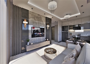 مناسبة للاستثمار - شقق بالاقساط ضمن مجمع قيد الانشاء - في ديمرتاش / الانيا 