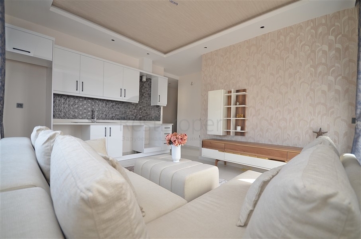 اطلالة بحر - شقة غرفتين وصالة ضمن مجمع حديث - كارجيجاك / الانيا 