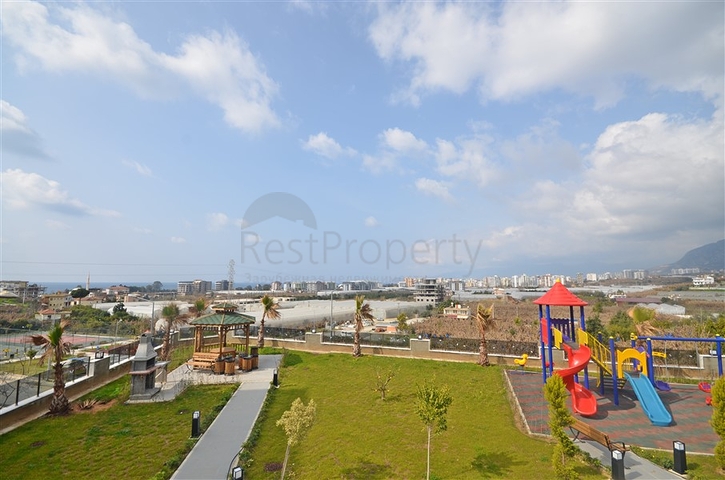 اطلالة بحر - شقة غرفتين وصالة ضمن مجمع حديث - كارجيجاك / الانيا 