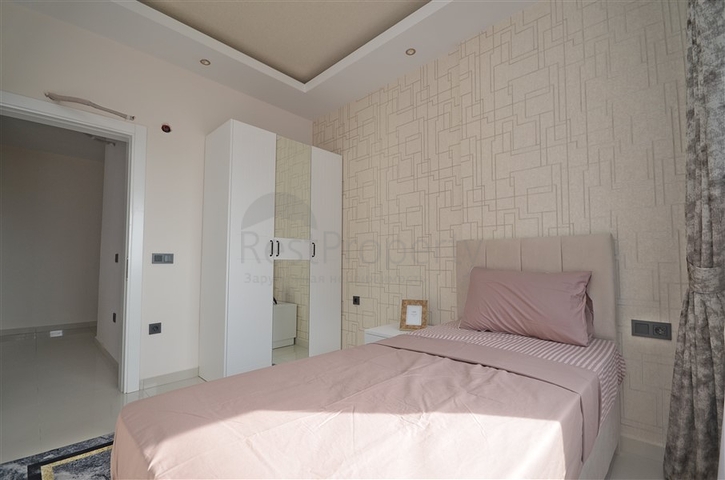 اطلالة بحر - شقة غرفتين وصالة ضمن مجمع حديث - كارجيجاك / الانيا 