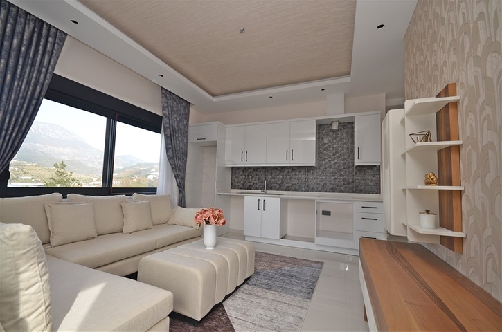 اطلالة بحر - شقة غرفتين وصالة ضمن مجمع حديث - كارجيجاك / الانيا 