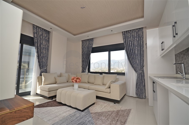 اطلالة بحر - شقة غرفتين وصالة ضمن مجمع حديث - كارجيجاك / الانيا 