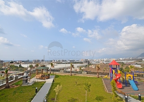 اطلالة بحر - شقة غرفتين وصالة ضمن مجمع حديث - كارجيجاك / الانيا 