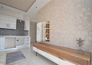 اطلالة بحر - شقة غرفتين وصالة ضمن مجمع حديث - كارجيجاك / الانيا 