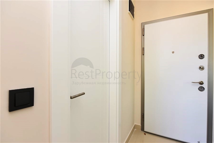 شقة 1 + 1 على بعد 200 متر من الشاطئ في منطقة كارجيجاك 