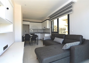 شقة 1 + 1 على بعد 200 متر من الشاطئ في منطقة كارجيجاك 