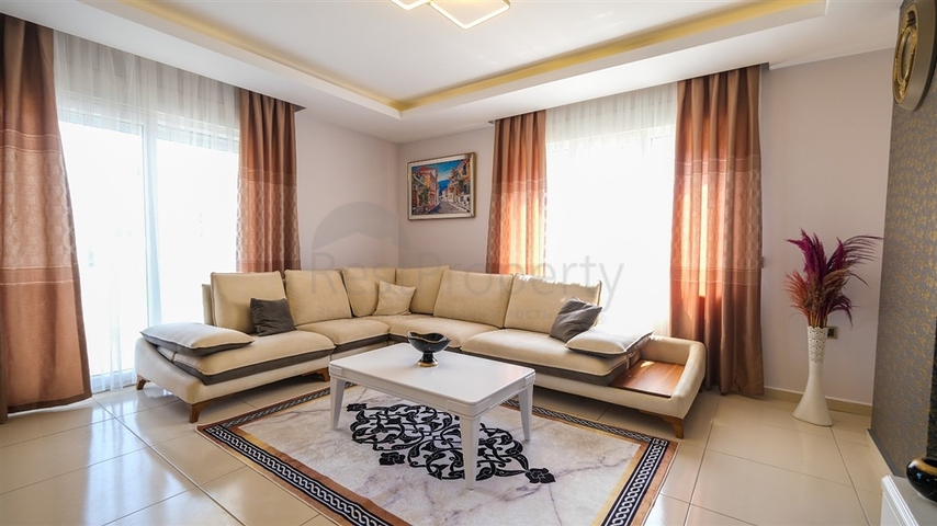 شقة غرفة وصالة -مفروشة -ضمن مجمع يضم كافة الخدمات - مهموتلار /الانيا 