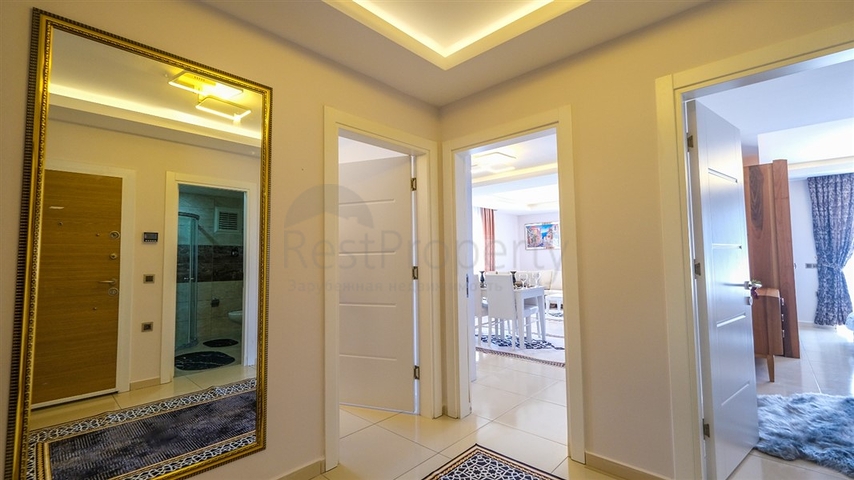 شقة غرفة وصالة -مفروشة -ضمن مجمع يضم كافة الخدمات - مهموتلار /الانيا 