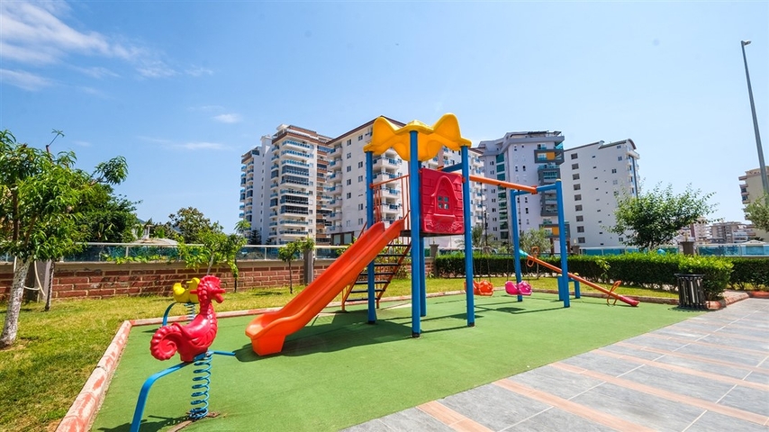 شقة غرفة وصالة -مفروشة -ضمن مجمع يضم كافة الخدمات - مهموتلار /الانيا 