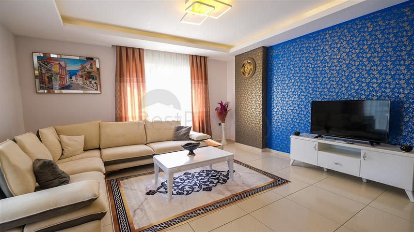 شقة غرفة وصالة -مفروشة -ضمن مجمع يضم كافة الخدمات - مهموتلار /الانيا 