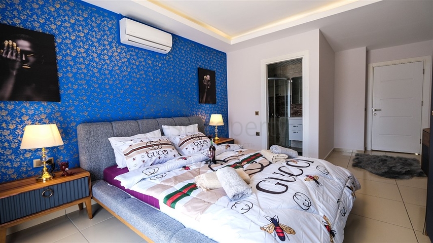 شقة غرفة وصالة -مفروشة -ضمن مجمع يضم كافة الخدمات - مهموتلار /الانيا 