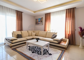 شقة غرفة وصالة -مفروشة -ضمن مجمع يضم كافة الخدمات - مهموتلار /الانيا 