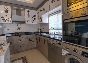 شقة غرفة وصالة -مفروشة -ضمن مجمع يضم كافة الخدمات - مهموتلار /الانيا 