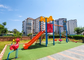 شقة غرفة وصالة -مفروشة -ضمن مجمع يضم كافة الخدمات - مهموتلار /الانيا 