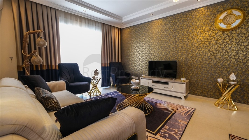 شقة غرفتين وصالة مفروشة - ضمن مجمع سكني -في محمودلار/ الانيا 