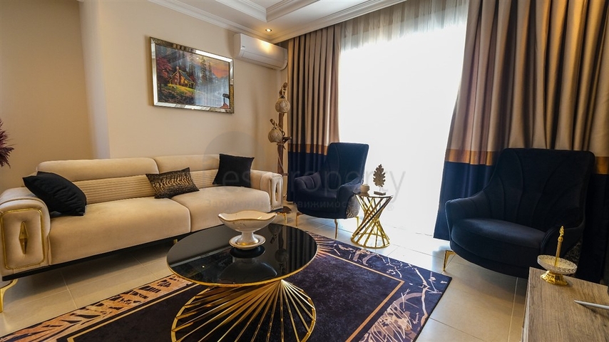 شقة غرفتين وصالة مفروشة - ضمن مجمع سكني -في محمودلار/ الانيا 