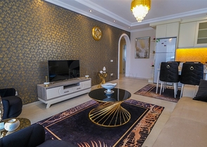 شقة غرفتين وصالة مفروشة - ضمن مجمع سكني -في محمودلار/ الانيا 