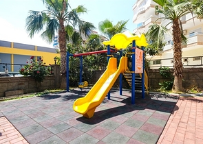 شقة غرفتين وصالة مفروشة - ضمن مجمع سكني -في محمودلار/ الانيا 