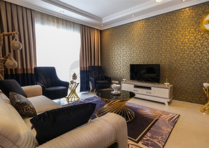 شقة غرفتين وصالة مفروشة - ضمن مجمع سكني -في محمودلار/ الانيا 