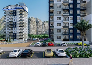 مجمع البنية التحتية للفنادق في منطقة أفسالار الخلابة