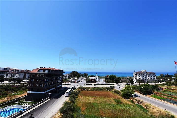 اطلالة بحر - دوبلكس غرفتين وصالة مفروشة - ضمن مجمع انيق - في كاستل / الانيا 