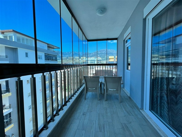 على شارع بارباروس - شقة غرفتين وصالة مفروشة - مجمع حديث - في محمودلار / الانيا 