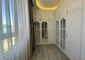 على شارع بارباروس - شقة غرفتين وصالة مفروشة - مجمع حديث - في محمودلار / الانيا 