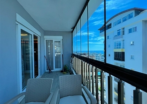 على شارع بارباروس - شقة غرفتين وصالة مفروشة - مجمع حديث - في محمودلار / الانيا 