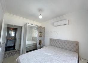 شقة غرفتين وصالة مفروشة - ضمن مجمع قريب من البحر والخدمات - في محمودلار / الانيا 