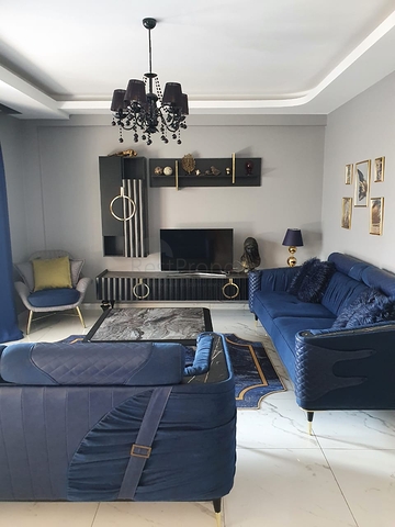 مجمع فاخر - شقة غرفة وصالة واسعة -مفروشة -في محمودلار / الانيا 