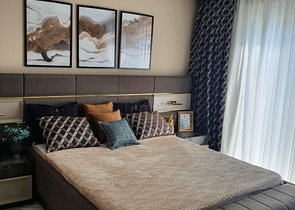 مجمع فاخر - شقة غرفة وصالة واسعة -مفروشة -في محمودلار / الانيا 