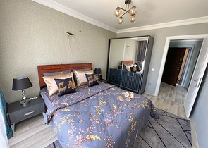 شقة غرفة وصالة مفروشة - ضمن مجمع سكني انيق - في محمودلار / الانيا 