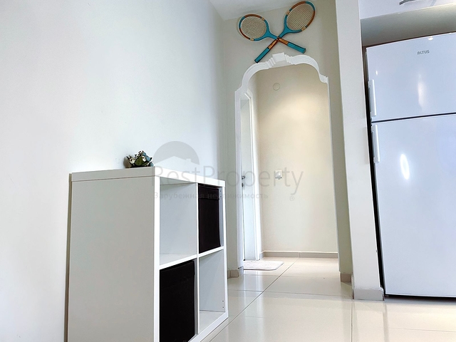 موقع مركزي - شقة غرفة وصالة مفروشة - ضمن مجمع سكني - في توسمور / الانيا 