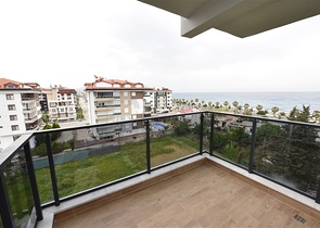 اطلالة بحر - دوبلكس غرفتين وصالة - مجمع جديد في كاستل / الانيا 