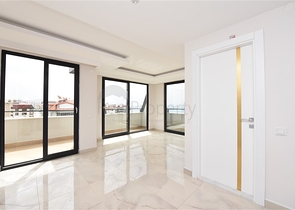 اطلالة بحر - دوبلكس غرفتين وصالة - مجمع جديد في كاستل / الانيا 