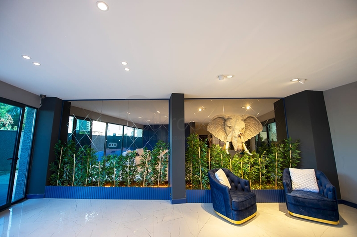 شقة جديدة  - غرفة وصالة مفروشة -ضمن مجمع - في محمودلار / الانيا 