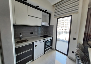 شقة جديدة  - غرفة وصالة مفروشة -ضمن مجمع - في محمودلار / الانيا 