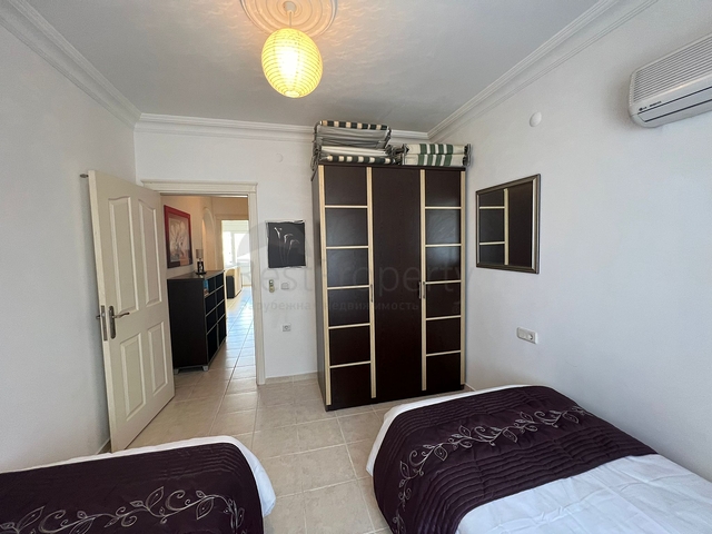 شقة غرفتين وصالة -مفروشة -قريبة من البحر والخدمات -في مهموتلار / الانيا 