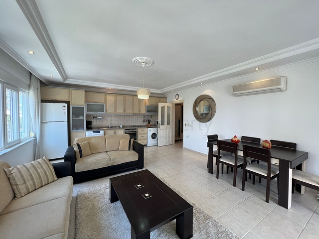 شقة غرفتين وصالة -مفروشة -قريبة من البحر والخدمات -في مهموتلار / الانيا 