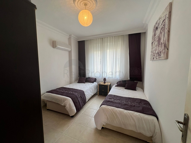 شقة غرفتين وصالة -مفروشة -قريبة من البحر والخدمات -في مهموتلار / الانيا 