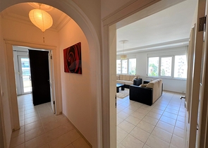 شقة غرفتين وصالة -مفروشة -قريبة من البحر والخدمات -في مهموتلار / الانيا 