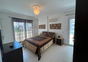 شقة غرفتين وصالة -مفروشة -قريبة من البحر والخدمات -في مهموتلار / الانيا 