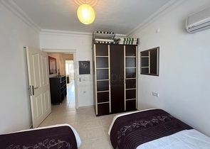 شقة غرفتين وصالة -مفروشة -قريبة من البحر والخدمات -في مهموتلار / الانيا 